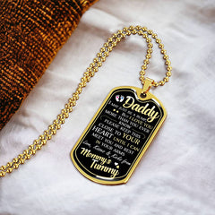 Dad To Be - Dog Tag Necklace