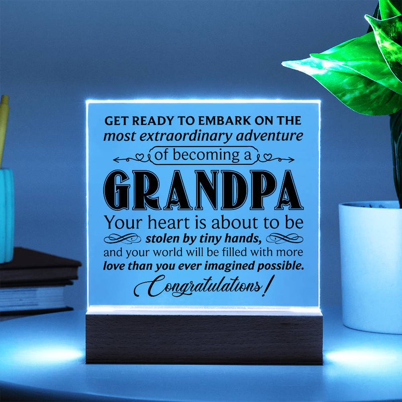 Grandpa – Acrylic Square
