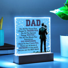 Thank You Dad - Acrylic Square