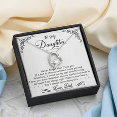 My Baby Girl - Forever Love Necklace
