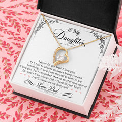 My Baby Girl - Forever Love Necklace