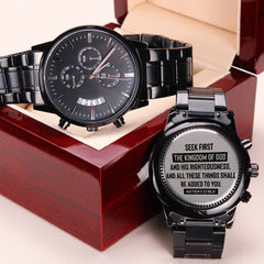 Seek First the Kingdom of God (Matthew 633) – Men's Watch