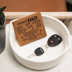 To My Stepdad Choice to Love – Leather Wallet