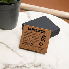 To My Stepdad Gift of Life – Leather Wallet