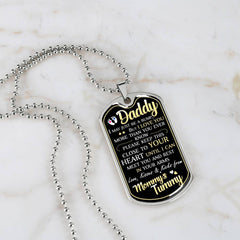 Dad To Be - Dog Tag Necklace