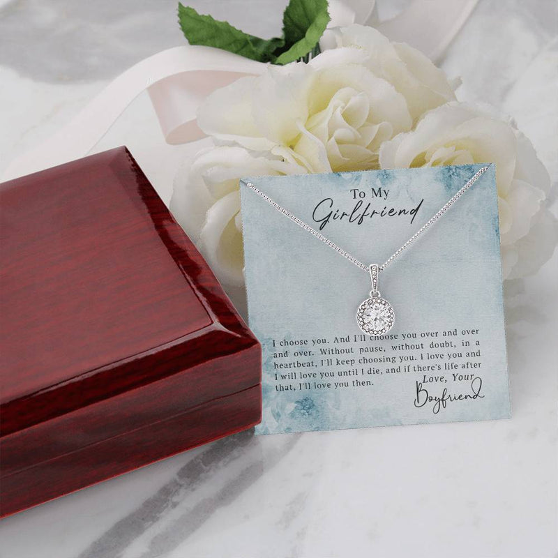 To My Girlfriend - Eternal Hope Necklace