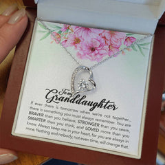 Brave Granddaughter - Forever Love Necklace